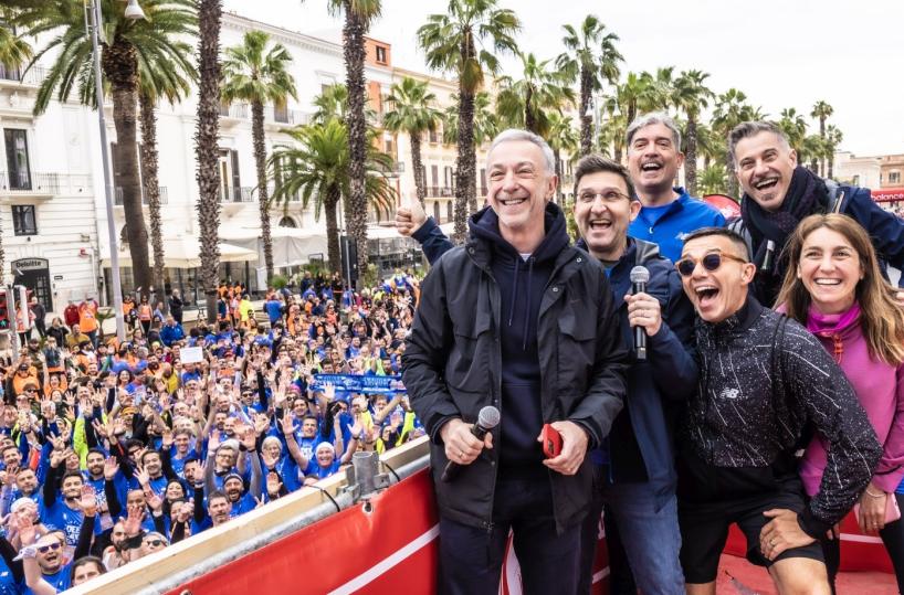 Bari, tutto pronto per la Deejay Ten: ci sarà anche Linus a dare il via