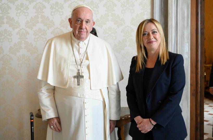Meloni annuncia: «Il Papa parteciperà alla sessione del G7 sull'Intelligenza artificiale»
