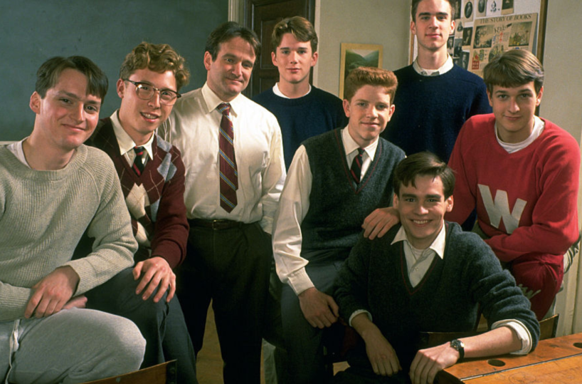 Un docente poeta e ribelle, straordinario Robin Williams nel film &laquo;L&rsquo;attimo fuggente&raquo;