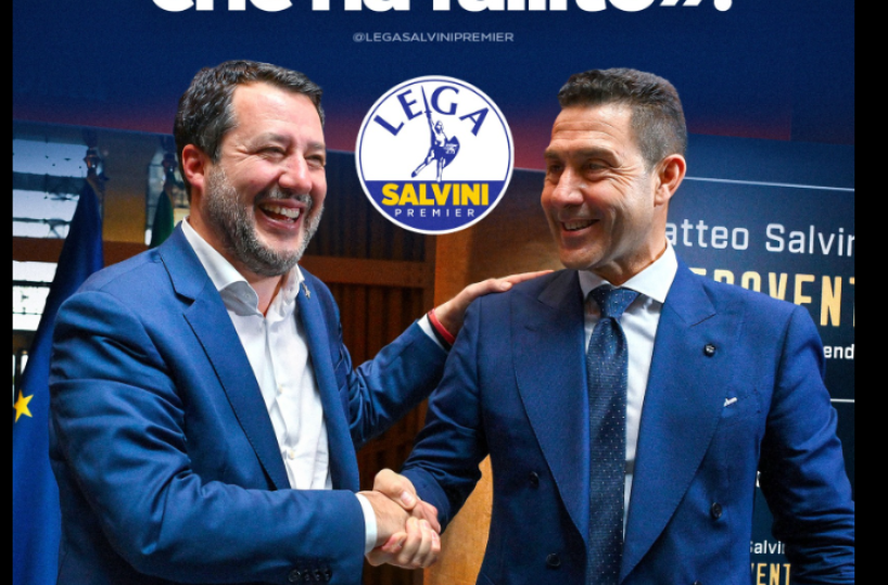 Salvini: «Il 13 maggio sarò a Bari insieme a Vannacci per Romito candidato sindaco»