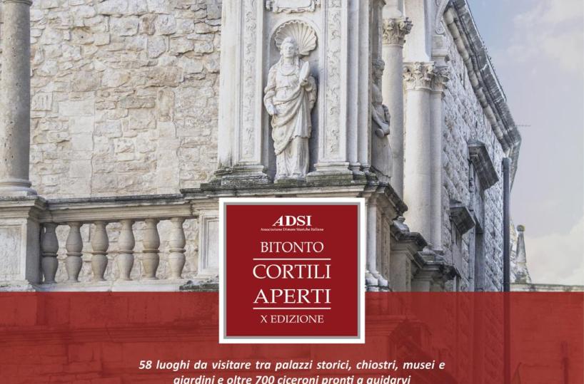 «Bitonto Cortili Aperti» al via la decima edizione: visitabili 58 luoghi