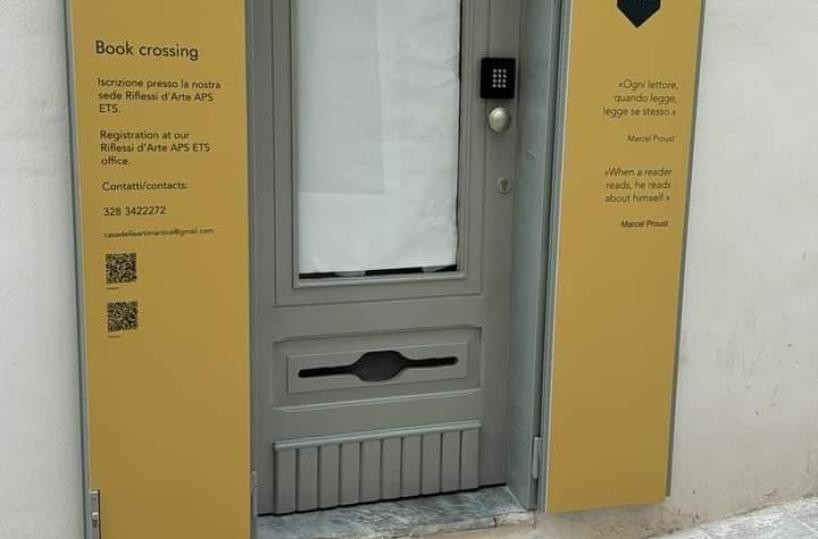 A Martina Franca arriva il primo «Libromat» di Puglia: il bancomat dei libri