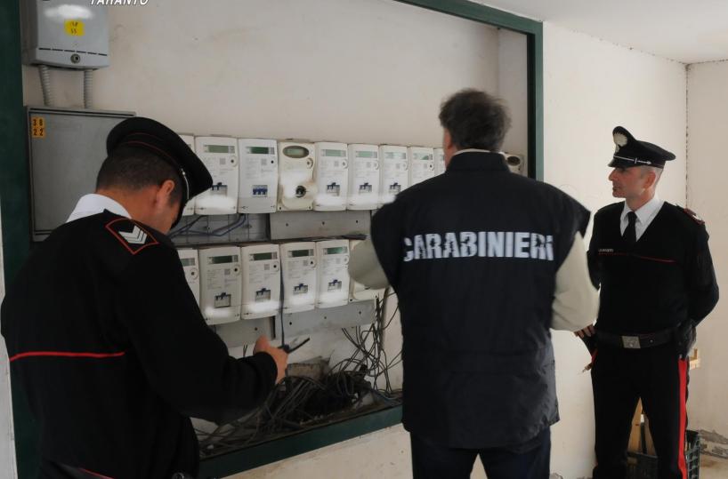 Allacci abusivi in 9 appartamenti tra Statte e Massafra per non pagare la bolletta: denunce