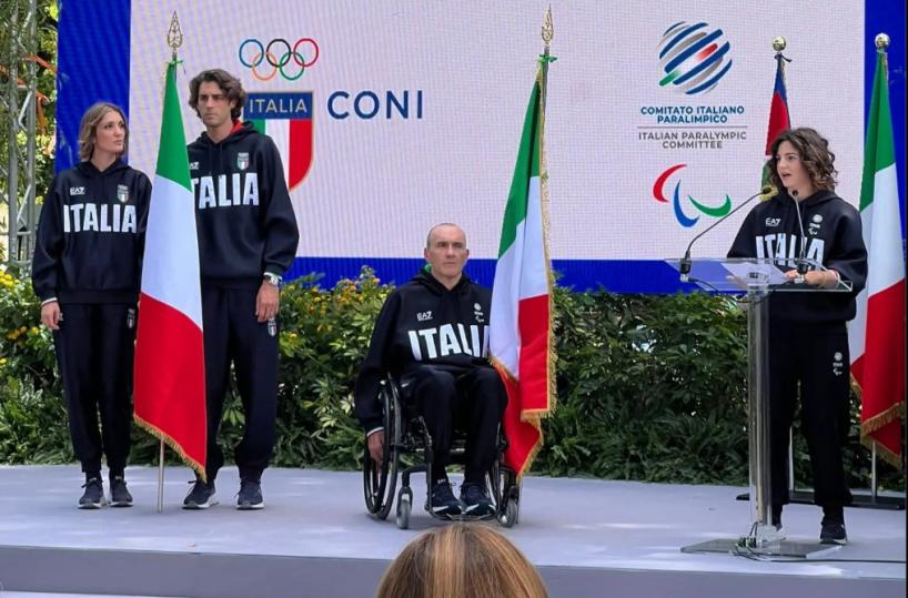 Luca Mazzone: «Io, alfiere del Tricolore a Parigi con la Puglia nel cuore»