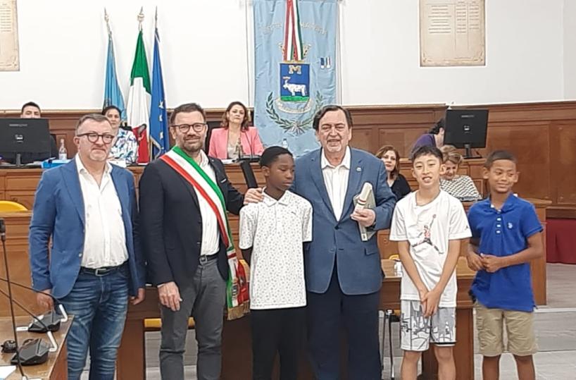 Encomi solenni a tre materani illustri: Maffia, Gravina e Garzone