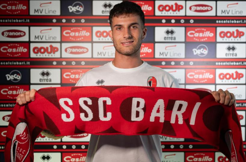 Bari calcio, in arrivo il centrocampista Oliveri