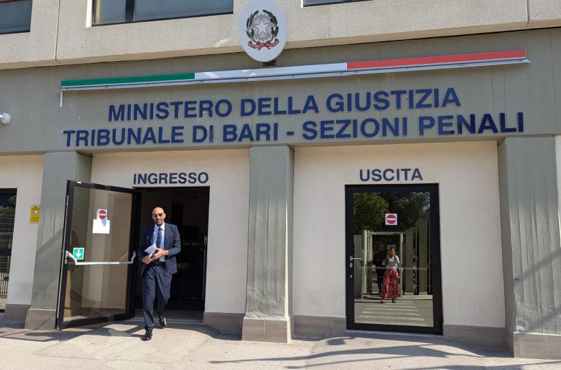 Mafia, processo Codice Interno: Comune di Bari ammesso come parte civile
