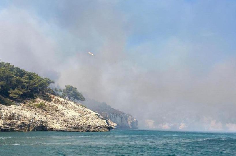 Vieste, l’emergenza roghi è finita: restano 40 ettari di bosco bruciati