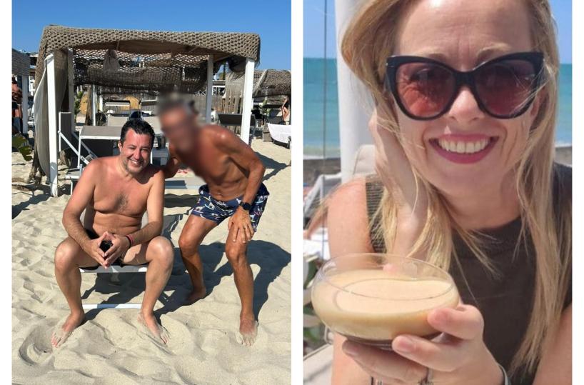 Giorgia Meloni è arrivata in Puglia per le vacanze, in Salento c'è anche Salvini