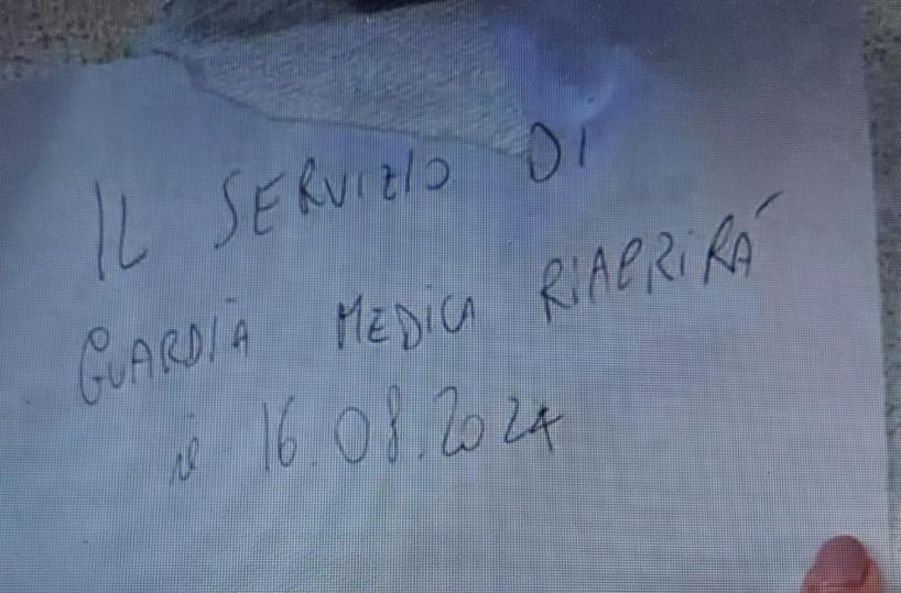 Peschici, guardia medica chiusa a Ferragosto, la replica da Asl Foggia: non è vero