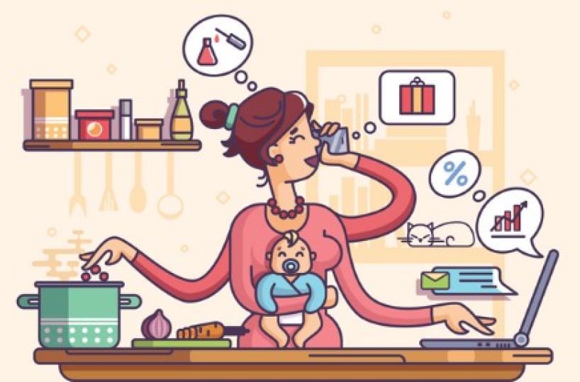 Essere donna/madre/lavoratrice in vacanza è una contraddizione