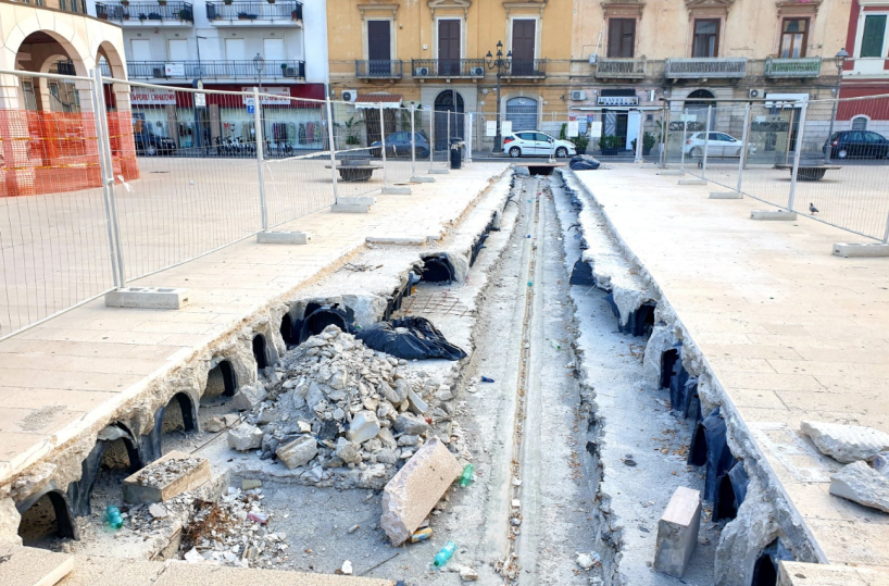 Trani, autosilo interrato: lievitano i costi dei lavori