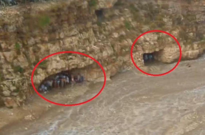 Violento nubifragio a Polignano: turisti bloccati dalla tempesta a Lama Monachile