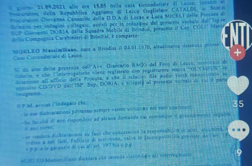 Pentiti brindisini alla gogna su TikTok, pubblicato anche il nome di un poliziotto