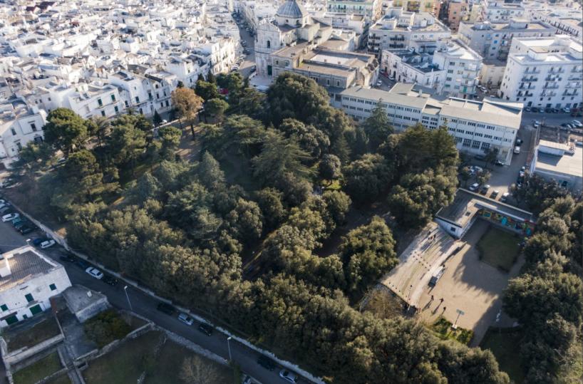 Martina Franca, ritardi nei lavori a Villa Carmine: la riapertura slitta di un mese