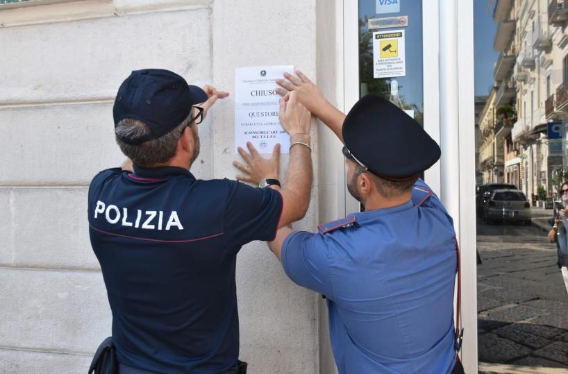 Tentato omicidio in un bar di Trani, disposta la chiusura del locale per 15 giorni