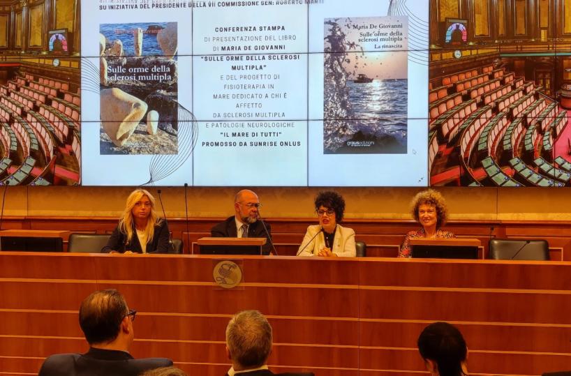 Da Borgagne la lotta alla sclerosi multipla di Maria De Giovanni arriva in Senato