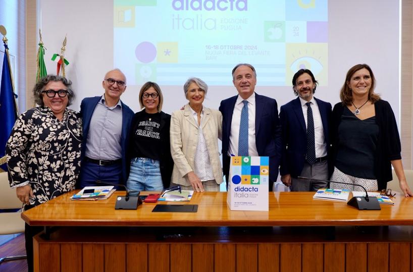 Bari, a ottobre in Fiera l'edizione pugliese di Didacta Italia, dedicata alle scuole