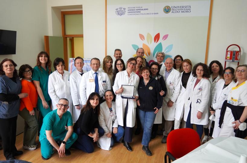 La Breast Unit del Policlinico di Bari per il terzo anno consecutivo al primo posto in Puglia per numero di interventi