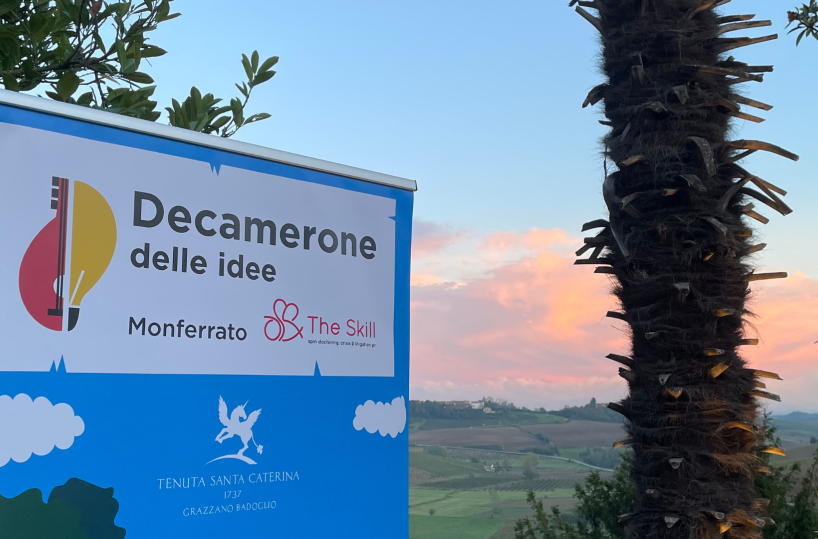 Tenuta Santa Caterina a Grazzano Badoglio ospita la quarta edizione del Decamerone delle Idee