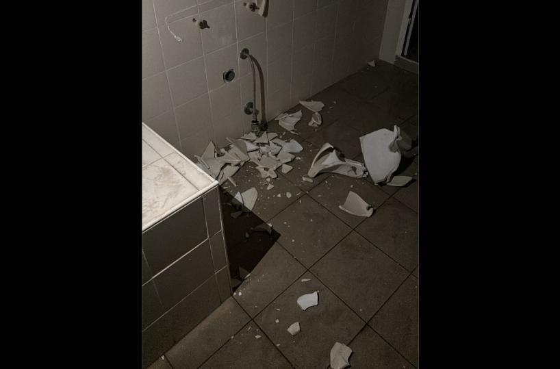 Martina Franca, raid vandalico allo stadio: parte la conta dei danni nella tribuna Est