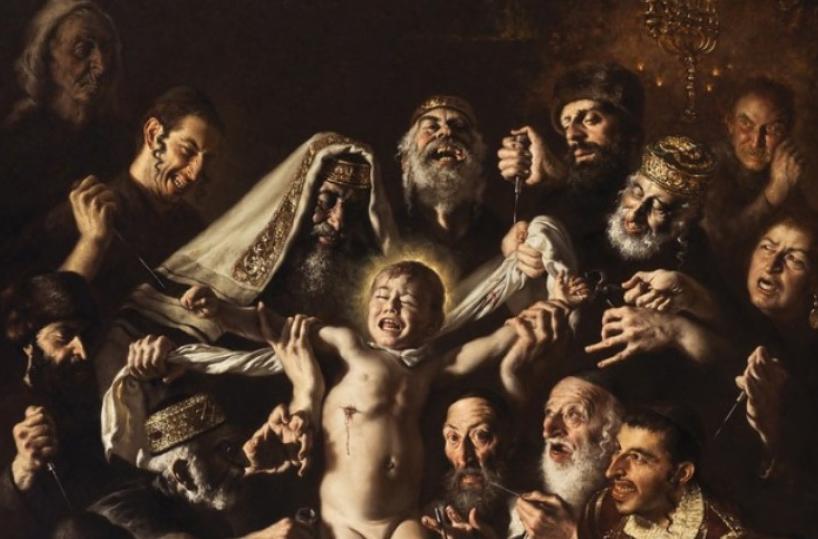 Il dipinto del pittore pugliese Gasparro «incita all’odio contro gli ebrei»: udienza blindata con il rabbino capo di Roma 