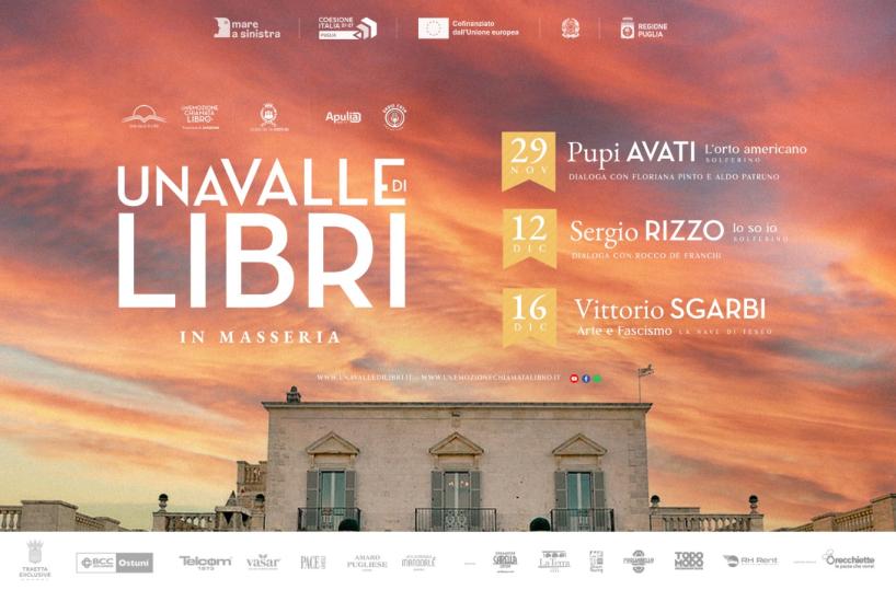 Ostuni, «Una Valle di Libri in Masseria»: la cultura incontra la bellezza delle tipiche strutture pugliesi