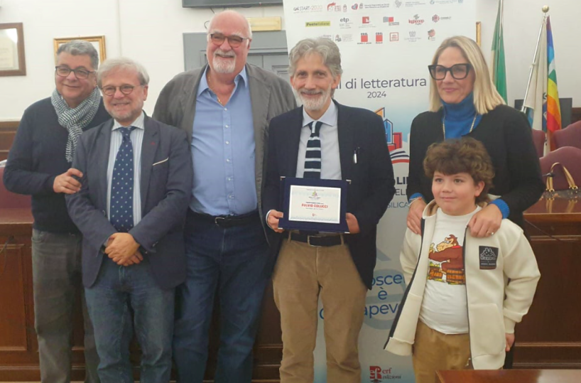 Martina Franca, il Festival della Letteratura Civile 2024 - Parole per la Libertà premia Fulvio Colucci per «Icaro»