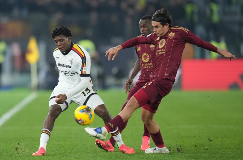 Roma-Lecce: il match finisce 3-1 all'Olimpico 