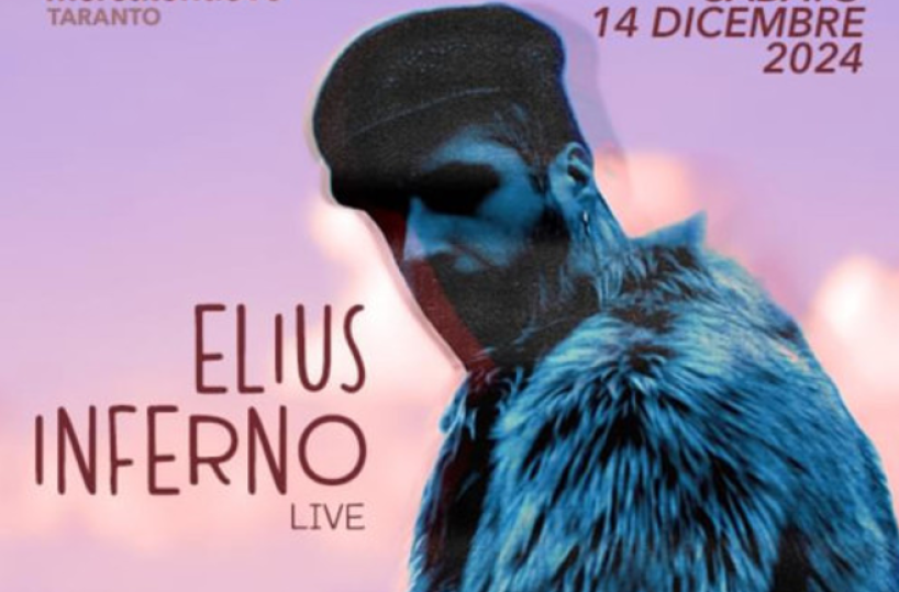 Taranto, al Mercato Nuovo il concerto di Elius Inferno