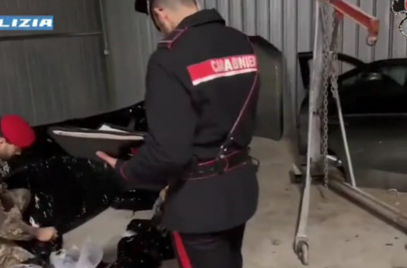 Cerignola, si è costituito il capo della banda delle auto cannibalizzate