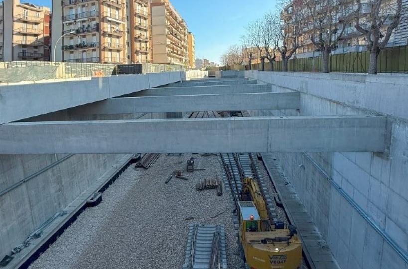 Interramento dei binari ad Andria, la consegna dei lavori slitta alla fine di maggio