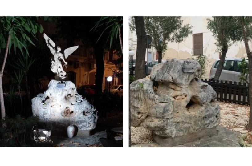 Mola, trafugata nella notte di Natale la statua di San Michele Arcangelo 