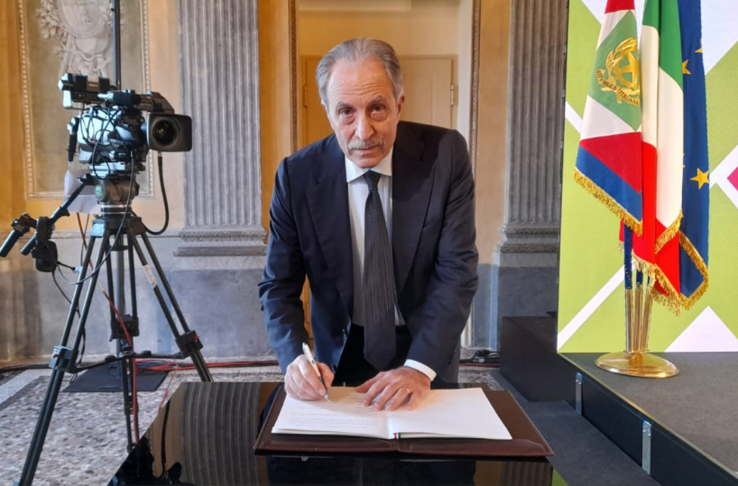 «Lucani, ritroviamo la fiducia», l'appello del presidente Bardi e il bilancio di un anno difficile