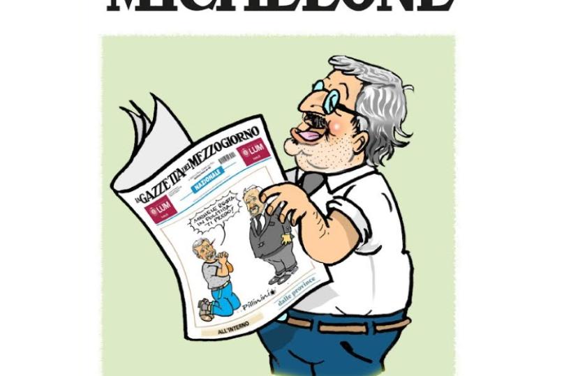In edicola «Michelone»: il ventennio di Emiliano ritratto dalla matita di Nico Pillinini