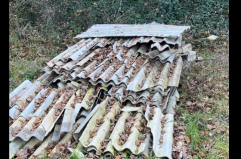 Conversano,  è sos rifiuti: amianto abbandonato nella riserva naturale