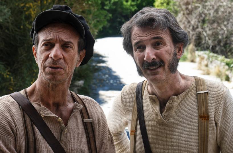 Bari, Ficarra e Picone in sala per promuovere il film «L'abbaglio», insieme al regista Roberto Andò