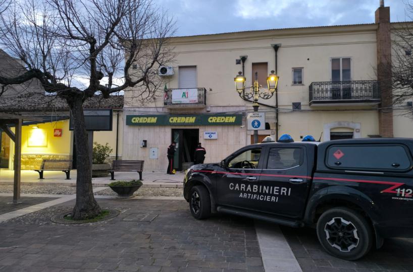 Esplode bancomat a Pietramontecorvino: il boato sveglia il paese