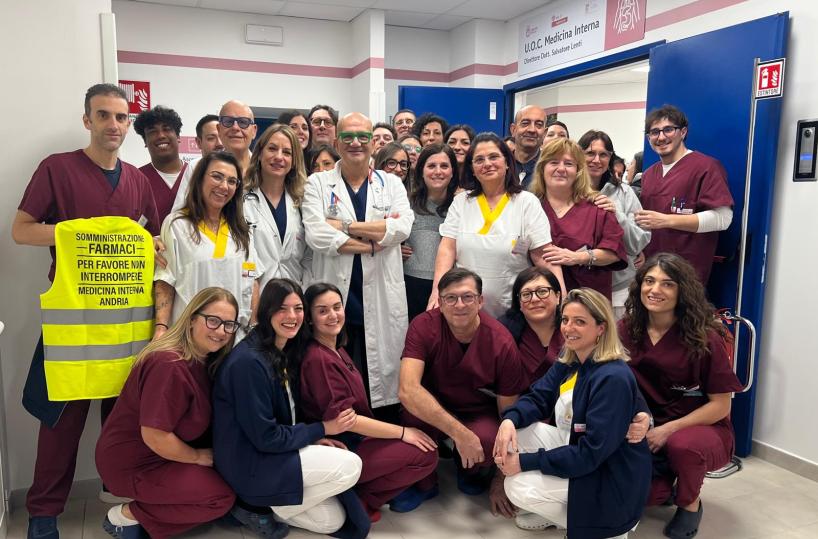 Nuovo reparto di Medicina al Bonomo di Andria con 7 posti letto in più