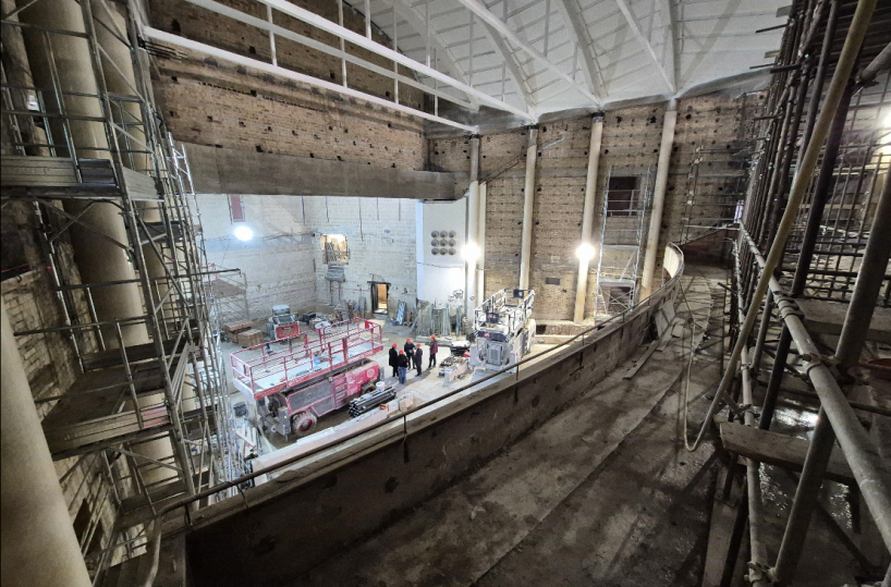 Restauro del teatro Duni a Matera: il cantiere sarà chiuso a fine anno