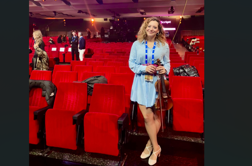 Sanremo, ecco Miriam Campobasso: un violino barese dietro le quinte dell’Ariston