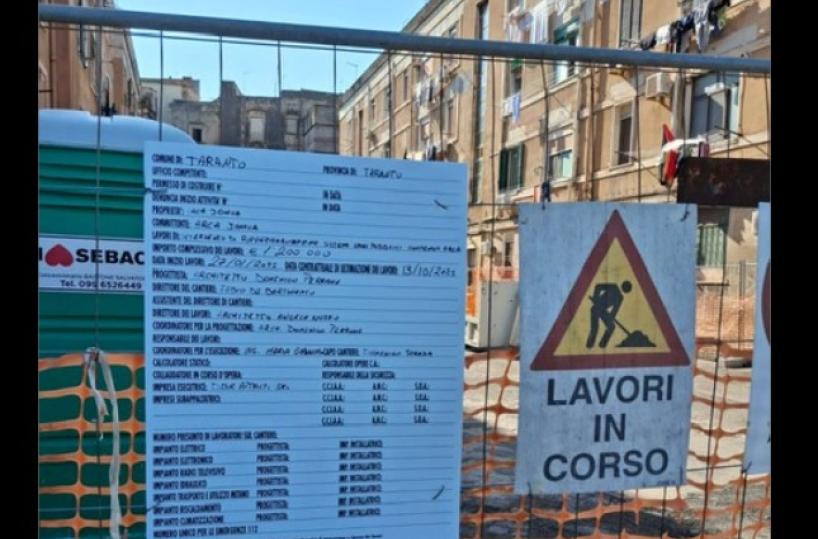 Case popolari, partiti i lavori alle palazzine di via Garibaldi