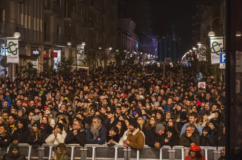 Oltre 17mila presenze per la prima sfilata del Carnevale di Putignano