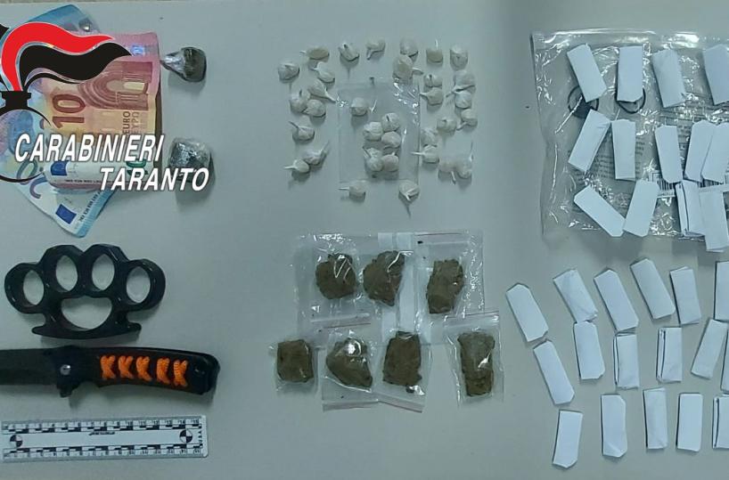 Castellaneta, pasticche e coltelli in discoteca: arrestati due giovanissimi