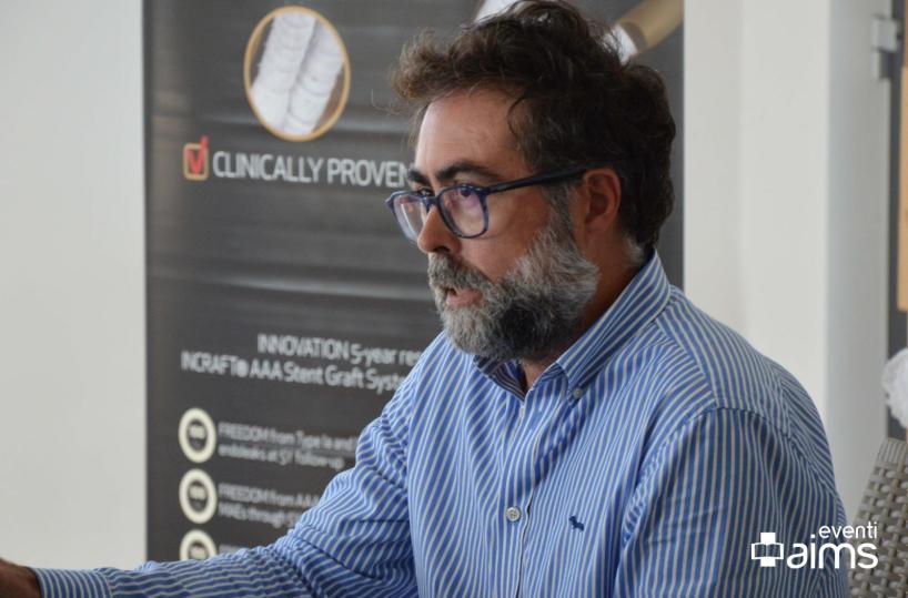 Chirurgia vascolare, impiantata al «Perrino» un’endoprotesi contro gli aneurismi dell’aorta