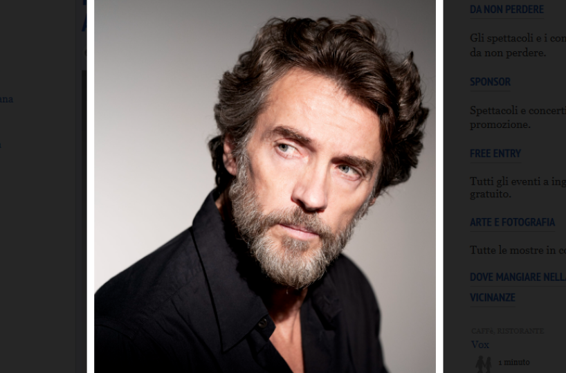 Bari, al teatro Piccinni &laquo;Iliade, il gioco degli dei&raquo; con Alessio Boni