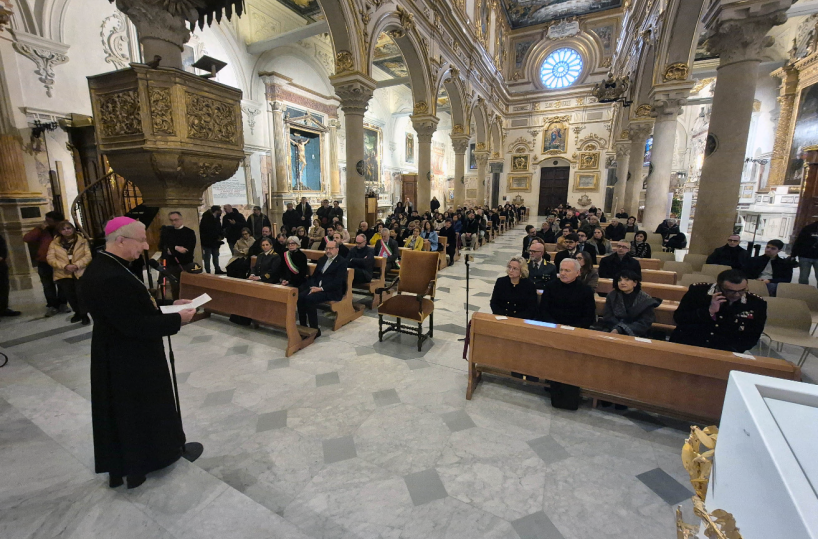 Matera, mons. Antonio Giuseppe Caiazzo inaugura il museo diocesano