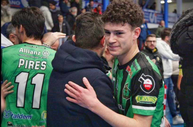 Marzocca e quei «gol» al pregiudizio il futsal bitontino si gode un piccolo eroe