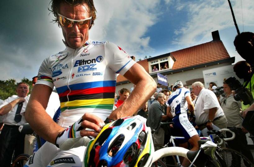 Giovinazzo e Molfetta unite da una nuova pista ciclabile: all'inaugurazione il campione Mario Cipollini
