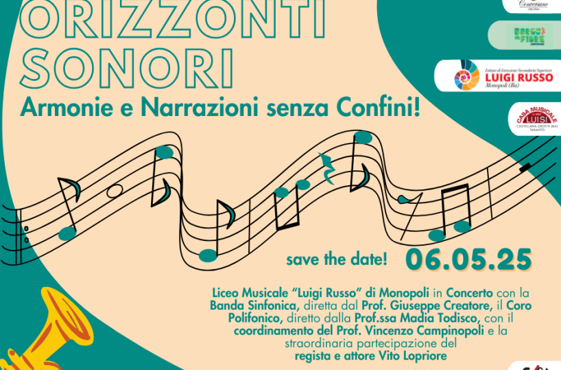 A Conversano appuntamento con «Orizzonti Sonori: Armonie e Narrazioni senza Confini»